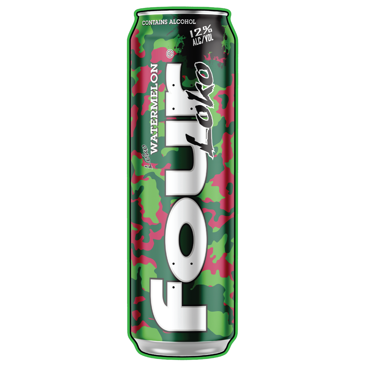 Four Loko Watermelon Skateboard Deck Four Loko Shop