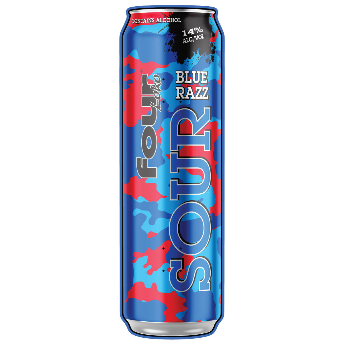 Four Loko Blue Razz Skateboard Deck Four Loko Shop