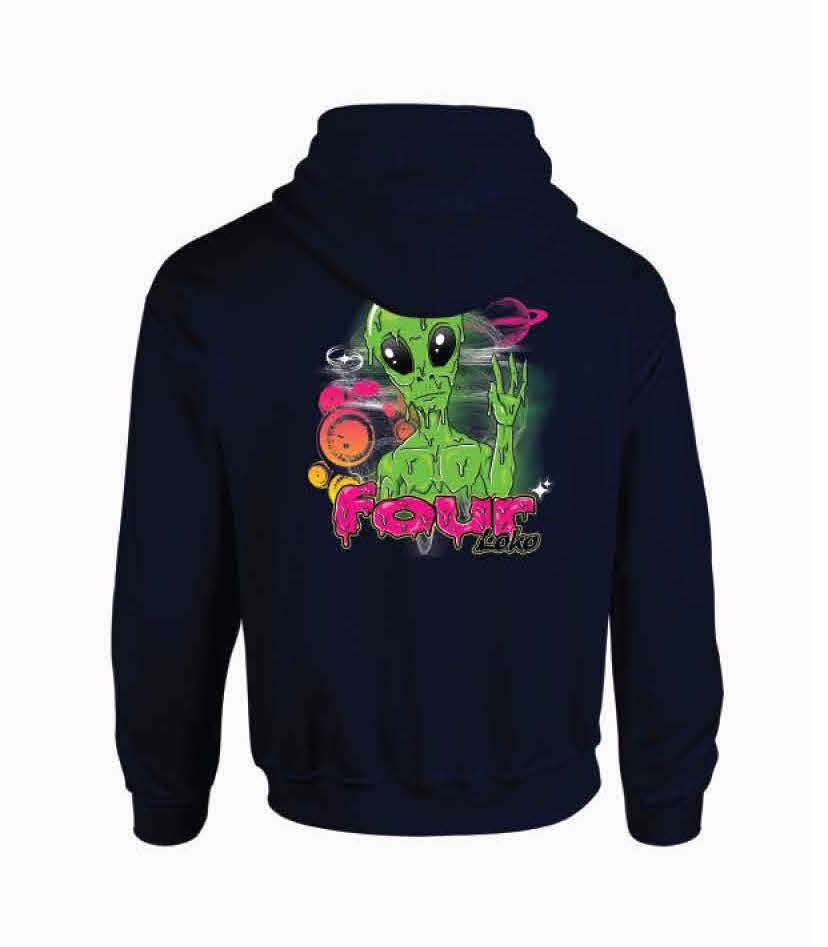 Four Loko Alien Hoodie – Four Loko Shop