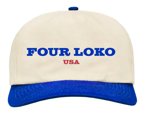 Four Loko USA Embroidered Snapback