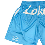 Blue Mesh Shorts