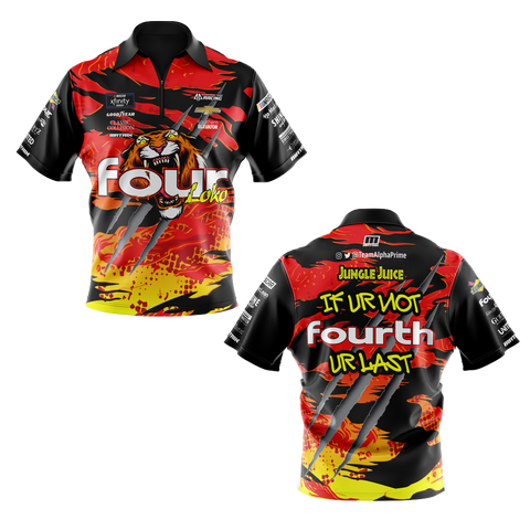 Four Loko Jungle Juice Racing Crew Shirt