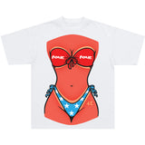 Four Loko Burnt Baddie Bikini T-Shirt