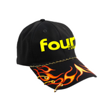 Four Loko Gold Flame Hat