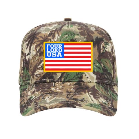 Four Loko USA Camo Hat