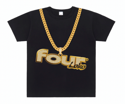 Four Loko Gold Chain Tee